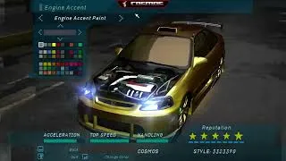 Miniature : Customisation Honda Civic (Need for Speed Underground) PC 2023