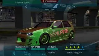 Miniature : Customisation Golf GTI (Need for Speed Underground) PC 2023