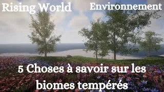 Miniature : Rising World - 5 Choses à savoir sur les biomes tempérés