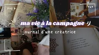 Miniature : 🌼journal d'une créatrice à la campagne🌼ma vie à la campagne, daily vlog, cuisine, filage
