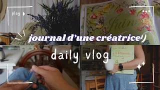 Miniature : 🌼journal d'une créatrice installée à la campagne🌼slowliving, filage de laine, daily vlog