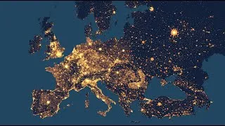 Miniature : Animated map shows every European town in 46 seconds
