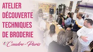 Miniature : Notre Atelier DÉCOUVERTE TECHNIQUES DE BRODERIE
