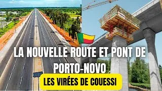 Miniature : La nouvelle route  et les travaux du pont de Porto-Novo | Les virées de Couessi