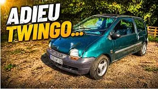 Miniature : UNE FIN SPECIALE POUR LA TWINGO, CE N'ETAIT PAS DU TOUT PREVU, MAIS PAS LE CHOIX ...