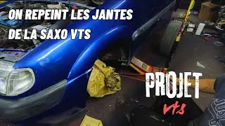 Miniature : ON REPEINT LES JANTES DE LA SAXO VTS ALORS QU'ON VA MÊME PAS LES GARDER, MAIS CA FAIT PLUSSE BELLE