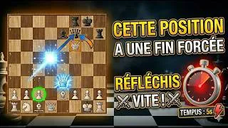 Miniature : Cette Position a une Fin Forcée ♟️ — Réfléchis Vite! ⏱️