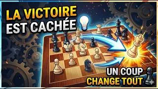 Miniature : La Victoire Est Cachée Dans Cette Position 💡 — Un Coup Change Tout ♟️