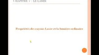 Miniature : Chapitre7: Le LASER