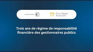 Miniature : Colloque - Trois ans de régime de responsabilité financière des gestionnaires publics