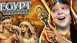 Miniature : MA PYRAMIDE EST TOTALEMENT BANCALE ?! 🤦‍♀️📐 | Egypt Frontiers [FR]
