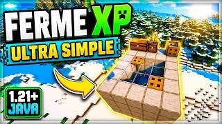 Miniature : Ferme à XP Minecraft ultra simple pour débuter ta survie en 1.21+ Java | Schematic