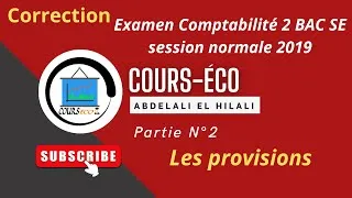 Miniature : Correction - Examen national de la comptabilité (Sciences Éco)  Session Normale 2019