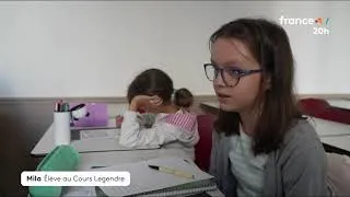 Miniature : France2 JT de 20h : les stages de pré-rentrée Cours Legendre