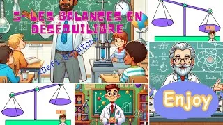 Miniature : 5 Défi jeu éducatif avec scratch Création des différentes positions de la balance