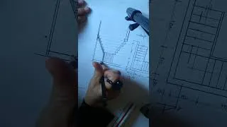 Miniature : Notion de base de dessin des coupes des escaliers 