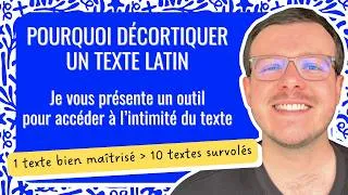 Miniature : Entrer dans l'intimité d'un texte latin