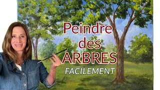 Miniature : Comment peindre des arbres facilement | Tutoriel peinture pour débutants