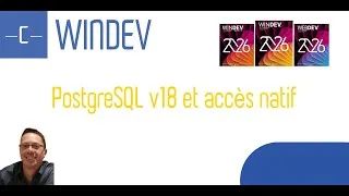 Miniature : PostgreSQL18 WINDEV 2026