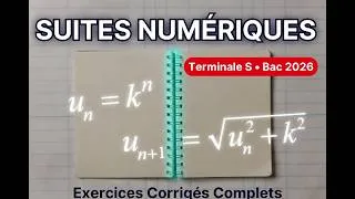 Miniature : Suites numériques : méthodes clés et exercices corrigés | Terminale / BAC