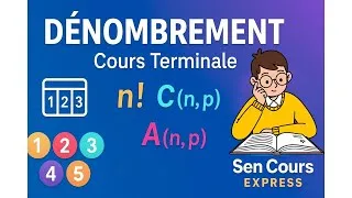 Miniature : DÉNOMBREMENT Math Terminale : Arrangements, Permutations & Combinaisons Faciles !