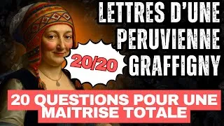 Miniature : BAC Francais:  20 points pour TOUT COMPRENDRE des lettres d'une péruvienne de Graffigny