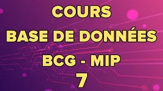 Miniature : cours base de données bcg mip | L’algèbre relationnelle | Part 7