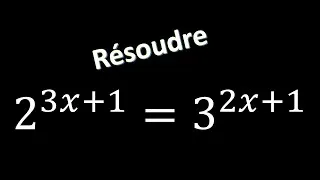 Miniature : résoudre une équation avec des puissances