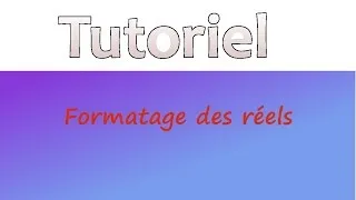 Miniature : formatage real