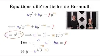 Miniature : 2.4 - Équations différentielles de Bernoulli