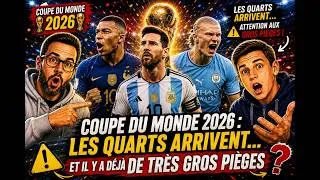 Miniature : Qui va craquer en quarts ? Notre point complet avant le vrai tournant du Mondial