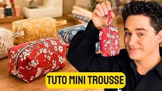 Miniature : Coudre sa Première Trousse Zippée | Pas à Pas Facile et Rapide