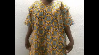 Miniature : Couture Ma Passion | Boubou caftan avec plis | Boubou d'été super confortable!