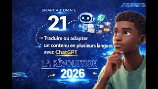 Miniature : 21. Traduire ou adapter un contenu en plusieurs langues avec ChatGPT