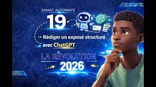 Miniature : 19. Rédiger un exposé parfait avec ChatGPT 📝