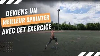 Miniature : Je te présente un excellent exercice pour développer la vitesse maximale en sprint.