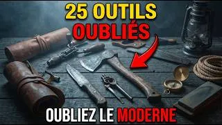 Miniature : 25 Outils Oubliés De Survie Apocalyptique - Pas Du Matériel Moderne