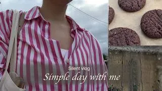 Miniature : A Simple Day With Me in France | ☔️Rain & Baking · silent slow vlog