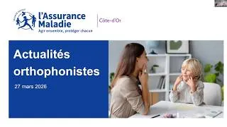 Miniature : #Orthophonistes | Replay du webinaire du 27 mars 2026