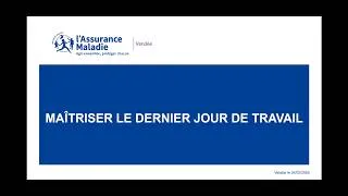 Miniature : [Replay] Webinaire employeurs - Dernier Jour de Travail (DJT) (26/02/2026)