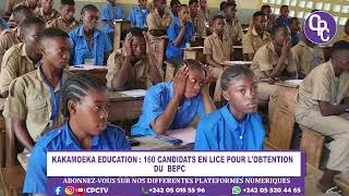 Miniature : 160 CANDIDATS EN LICE POUR L'OBTENTION DU BEPC. 