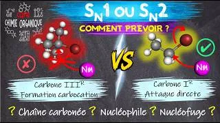 Miniature : #77 : SN1 ou SN2 : Les critères déterminants