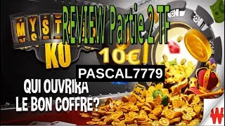 Miniature : Comment notre abonné gagne 4 place dans un tournoi de poker Mystery KO à 10€. Table Final.