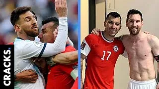 Miniature : La réconciliation entre Medel et Messi