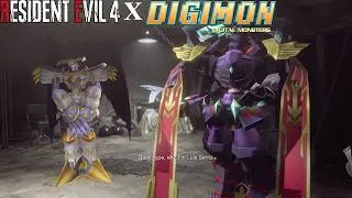 Miniature : Digimon x Resident Evil 4 [2023] Craniamon X-Antibody Mods Updated & Dynasmon for Luis Mods Part 1