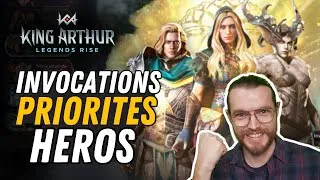 Miniature : KING ARTHUR LEGENDS RISE INVOCATIONS ET HÉROS À PRIORISER