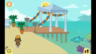 Miniature : Visite de la Plage dans Toca Boca