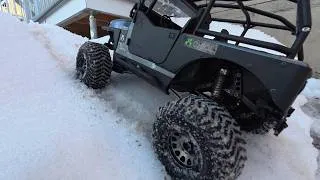Miniature : Axial SCX10 CJ7 RC Snow Crawl