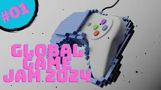 Miniature : Je crée un jeu vidéo pour la Global Game Jam 2024 ! 🥳