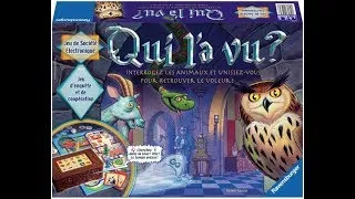 Miniature : [Jeux n°20] = Qui l'a vu ? (Nouvelle partie)